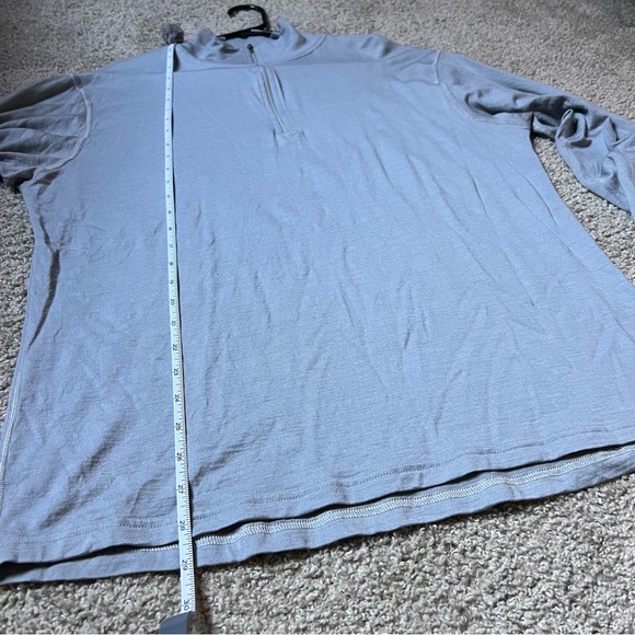 Longsleeve Smartwool Quarter Zip Shirt - Men’s Medium/Large - Picture 5 of 7